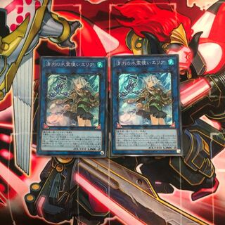 遊戯王 清冽の水霊使いエリア スーパー 2枚