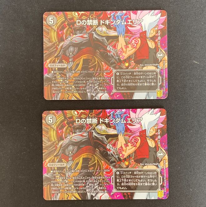 DM D's Forbidden Dokindam Area (39/50) Berry Rare, set of 2