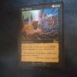 No Mercy Rare 56/143 with scratches