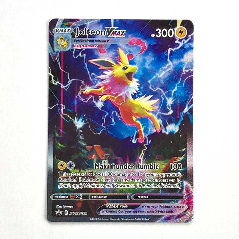 夏ポケカ英語版 ブースター/シャワーズ/サンダース 3枚セット