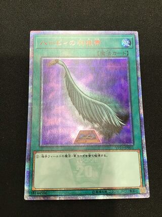 ハーピィの羽根帚 20thシークレットレア JP001