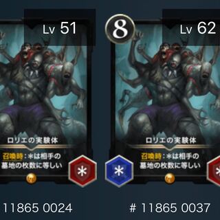 ロリエの実験体（2枚セット）