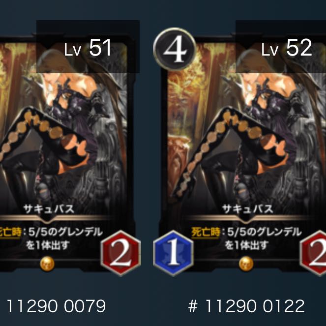 サキュバス（2枚セット）