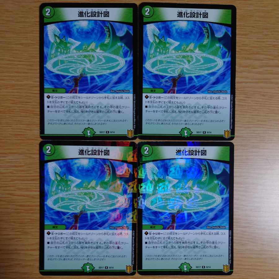 Evolutionary blueprint R-foil 9/14