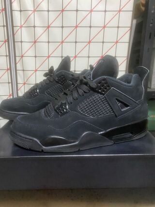 NIKE JORDAN 4 "BLACK CAT" 27cm