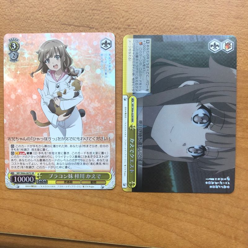 ヴァイスシュヴァルツ 青ブタ