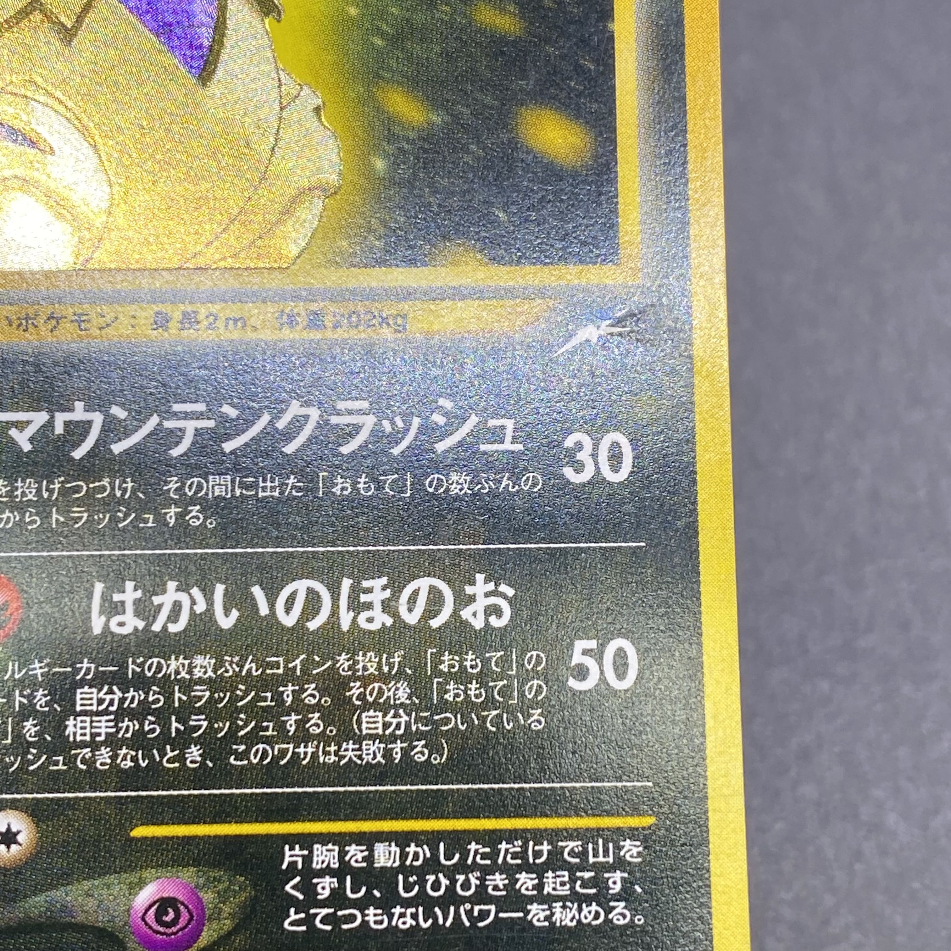 Hikaru Tyranitar No.248 Old back