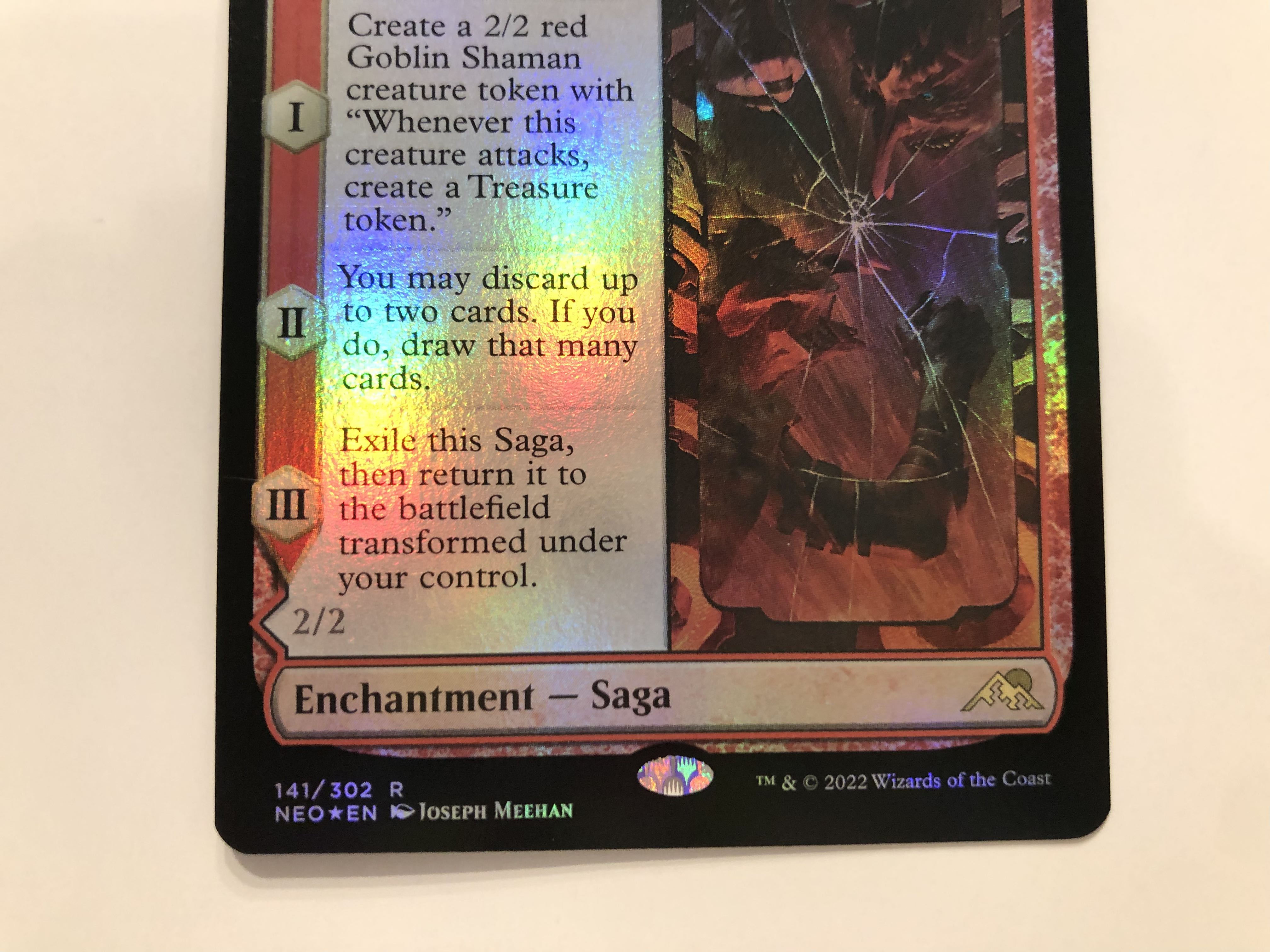 Fable of the Mirror Crackers English foil