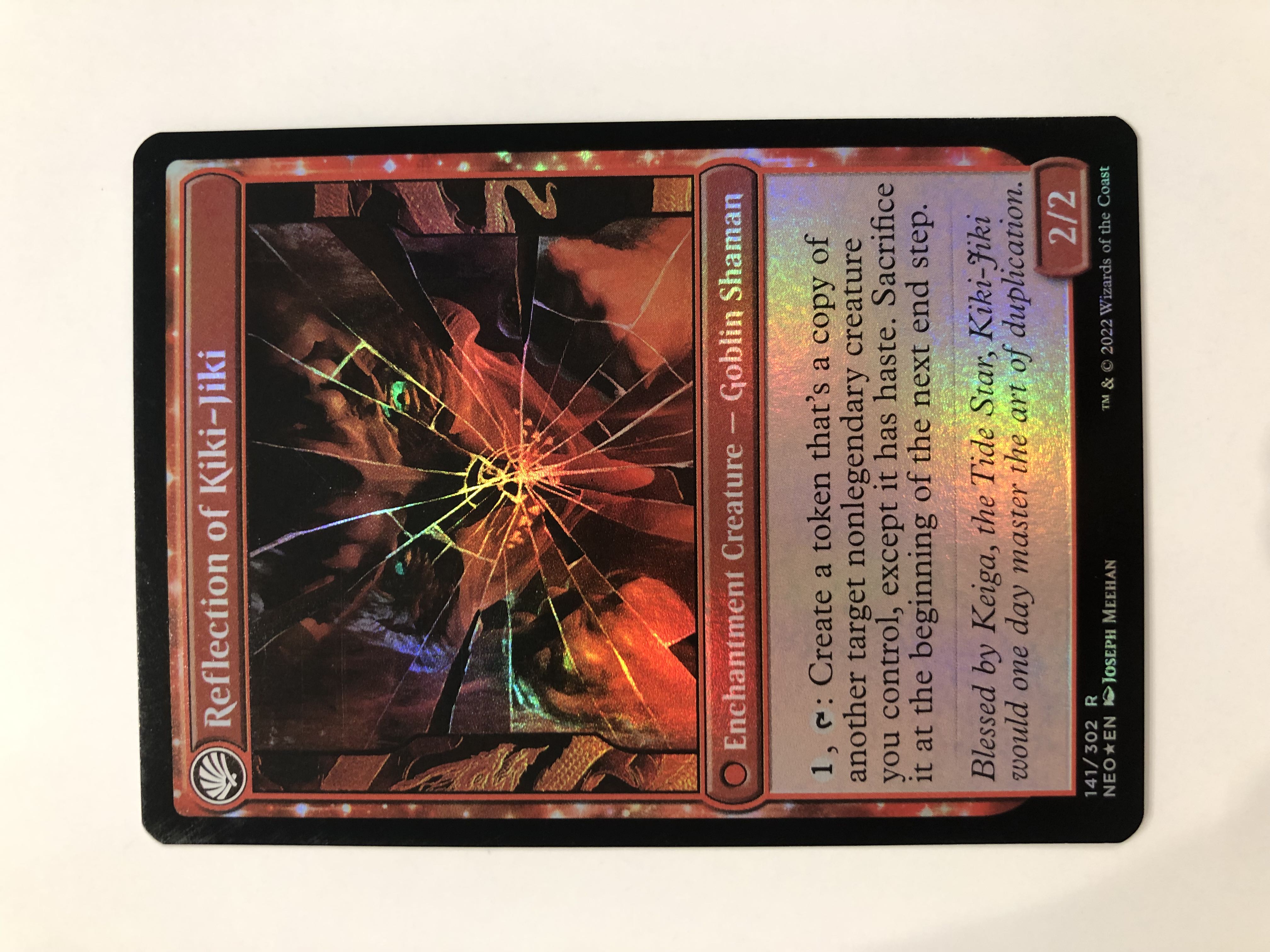 Fable of the Mirror Crackers English foil