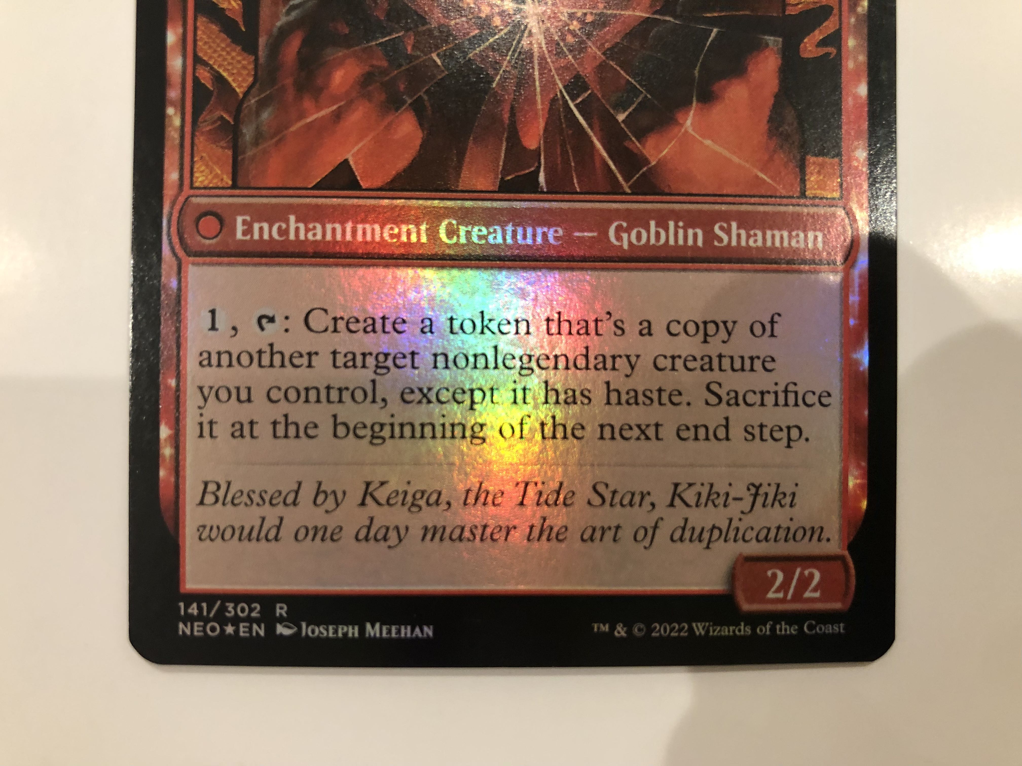 Fable of the Mirror Crackers English foil