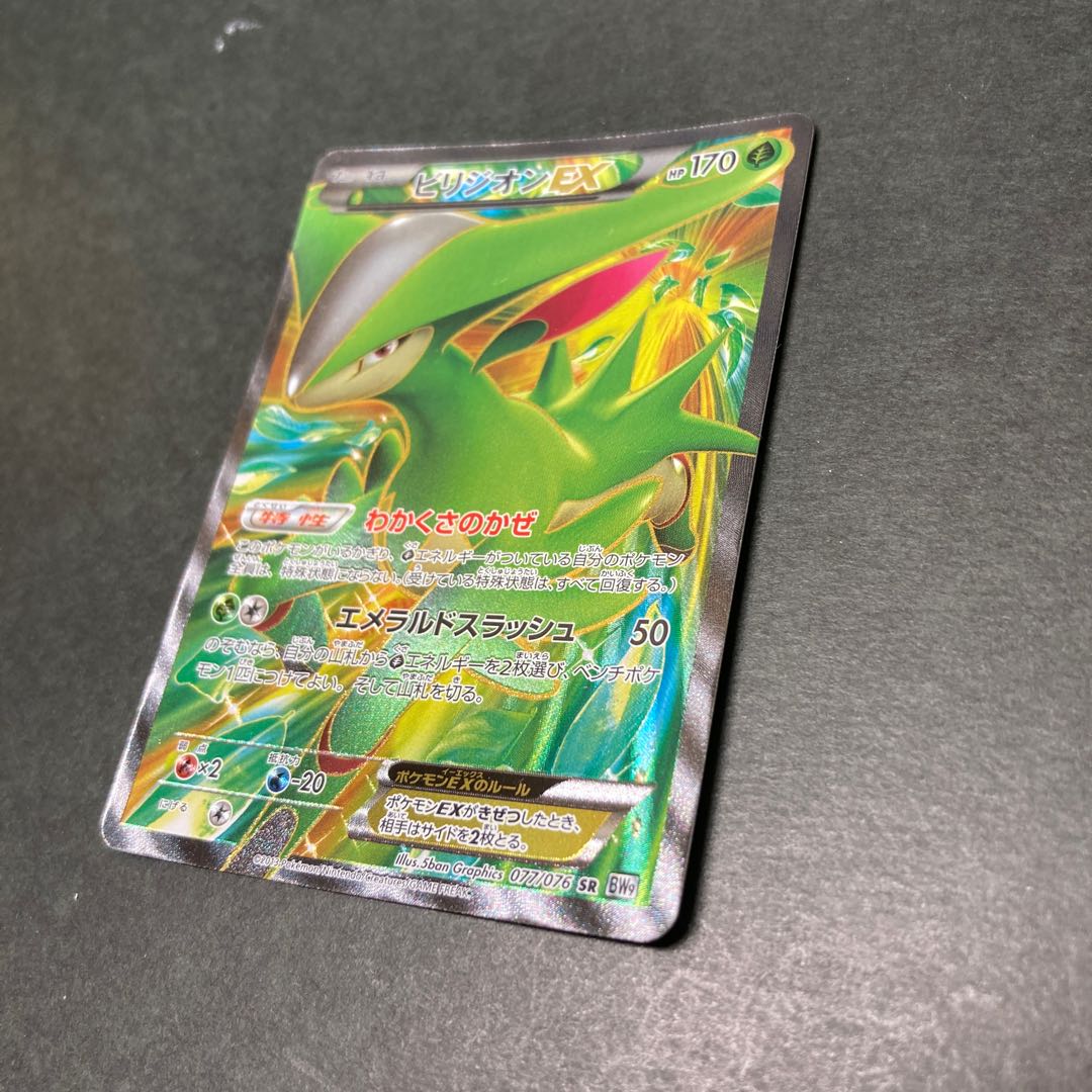 ぽーぽー@カード数万枚保有様専用ビリジオンEX SR 077/076