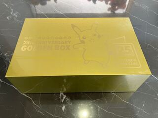 ポケカ 受注生産品 25th Anniversary ゴールデンボックス 1枚の通販