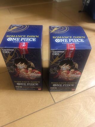 One Piece Romance Dawn, unopened, 2 boxes.