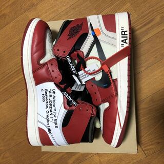 Off White Nike Air Jordan 1 Chicago 27.5cm