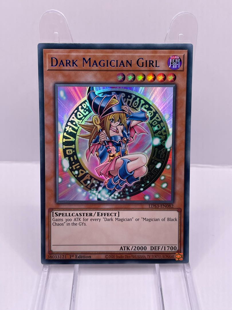 Yu-Gi-Oh [EU version 1st] Black Magician Girl Blue Ultra
