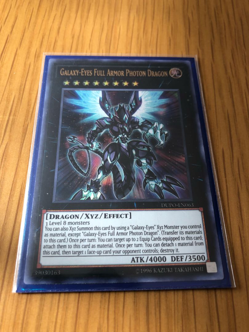 Galaxy-Eyes Full Armor Photon Dragon Ultra Rare JP002