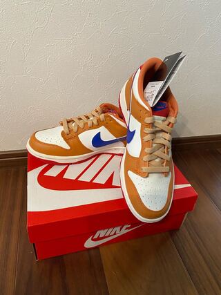 Nike GS Dunk Low "Sail/Game Royal"   25cm
