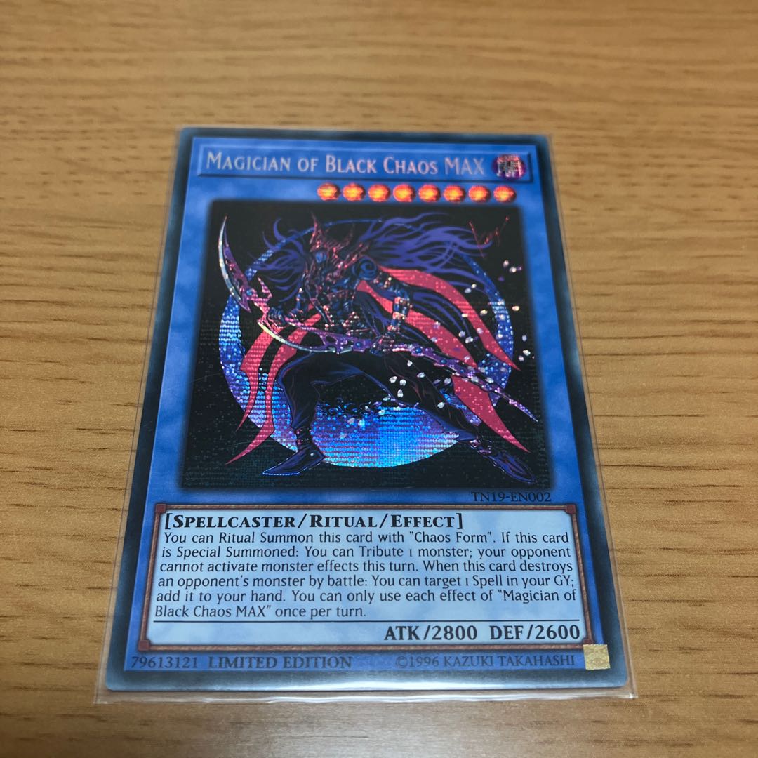 Special Price] Magician of Black Chaos MAX Red-Eyes Alternative Black Dragon English Secret Rare