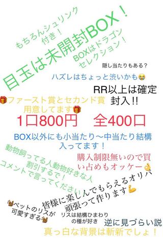 ピィ様専用　絶版BOX当たるかもオリパ！