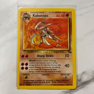 Pokémon Card Kabutops English Version
