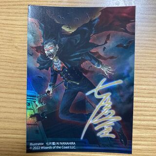 30th Anniversary Mini Poster WPN Store Exclusive Sengir Vampire foil signed Ai Nanakata