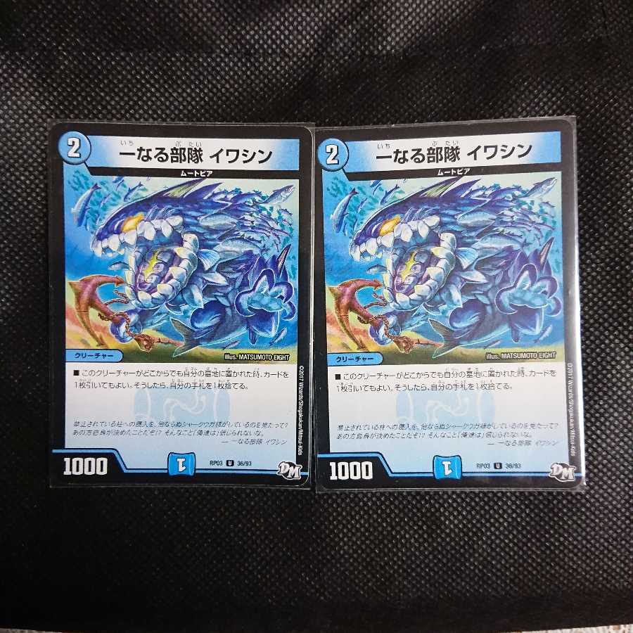 一なる部隊 イワシン2枚
