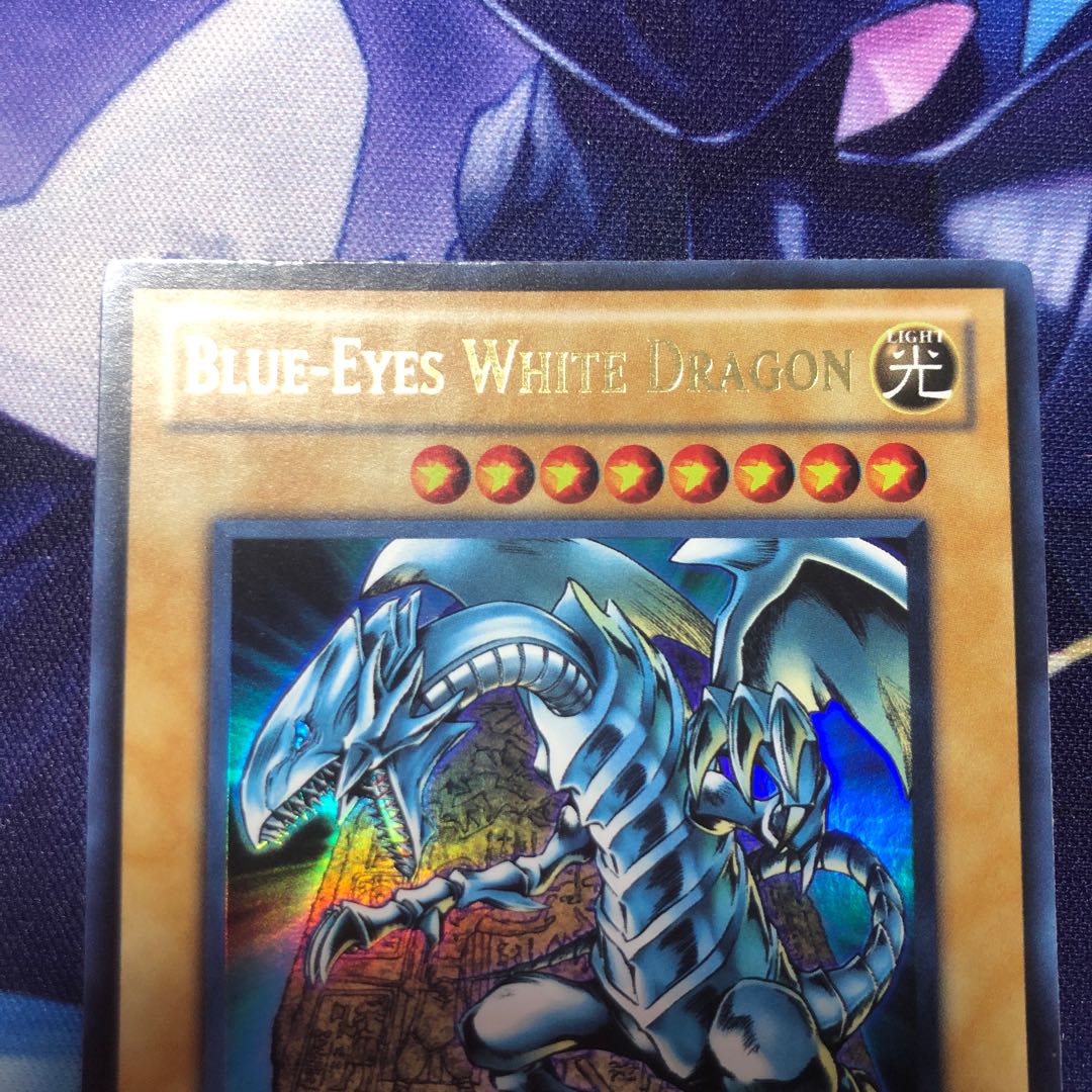 UK English Blue-Eyes White Dragon Snubbull Eyes Ho Wight Dragon LCD01-EN004