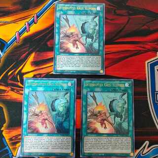 Interrupted Kaiju Slumber Set of 3 Ultra Rare English 1st