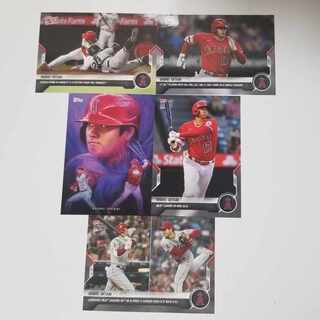 Shohei Ohtani 2021 Card Set of 5 Shohei Ohtani 2021 Topps Now Card