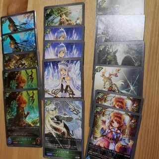 シャドウバース　エルフ　デッキ　パーツ　リザ　セルウィン　シンシア