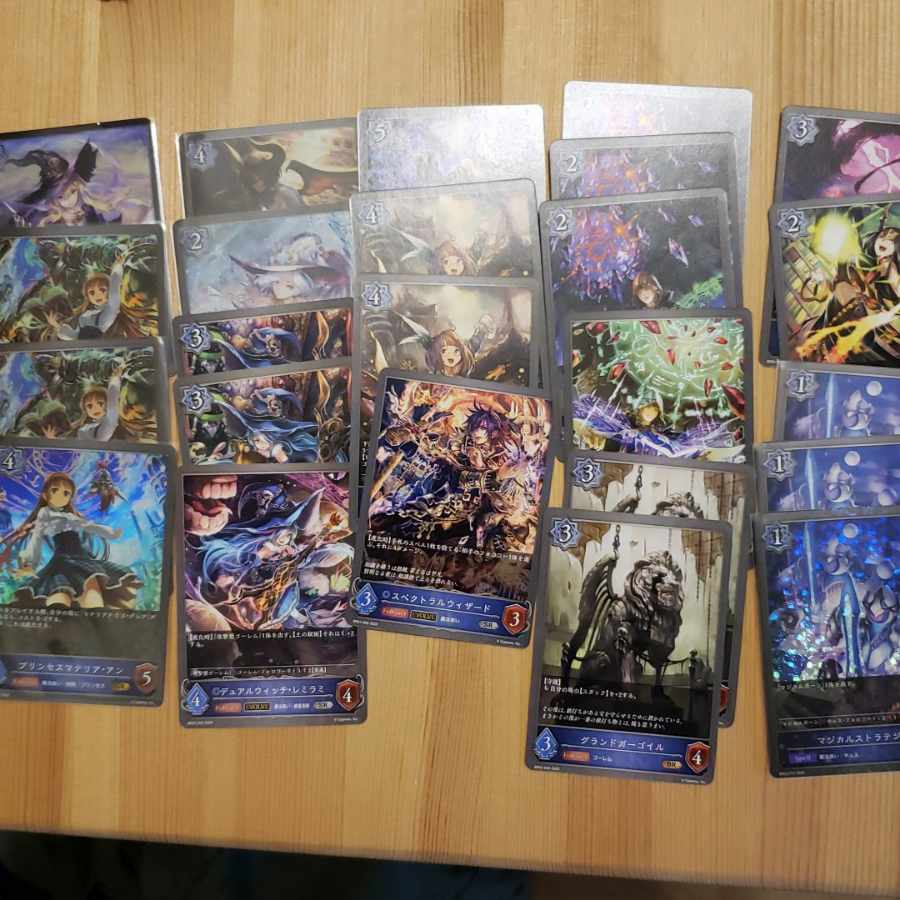 Shadowverse Deck Parts Dorothy Ann Greer White Frost Wind