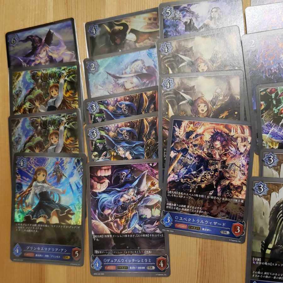 Shadowverse Deck Parts Dorothy Ann Greer White Frost Wind