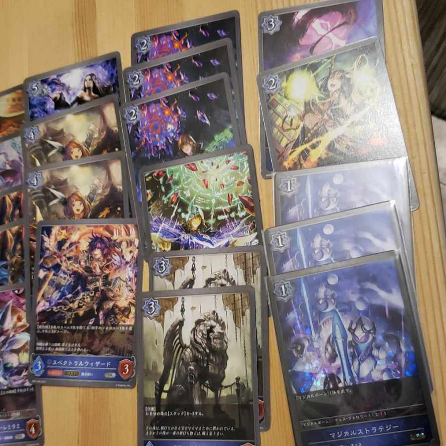 Shadowverse Deck Parts Dorothy Ann Greer White Frost Wind