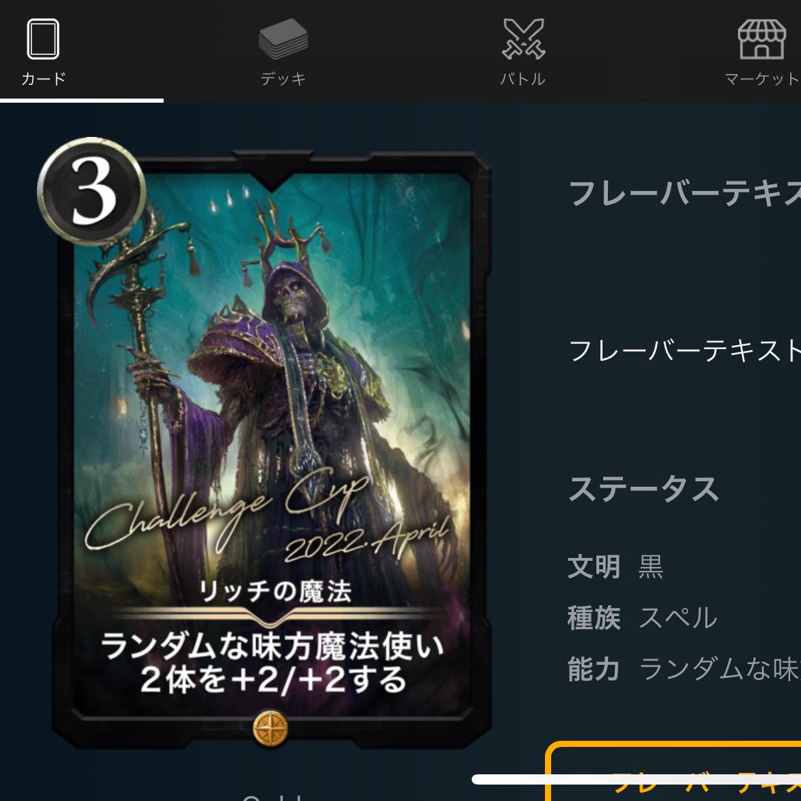 きんみさん専用。リッチの魔法