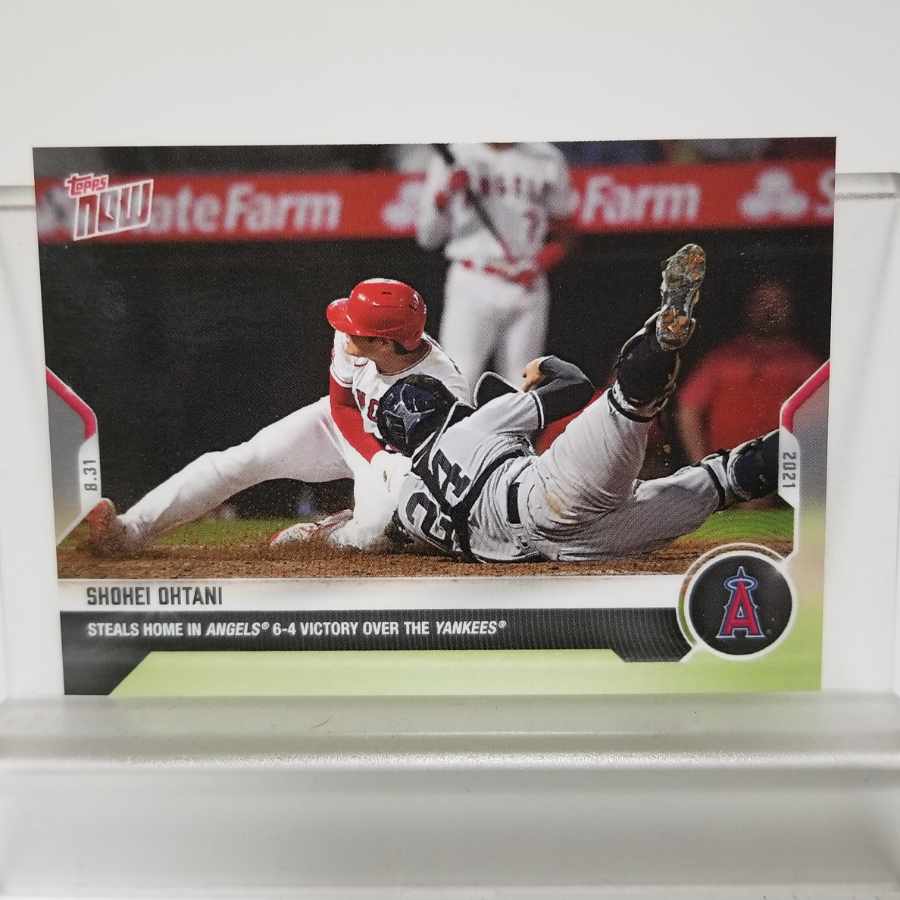 Shohei Ohtani 2021 Card Shohei Ohtani 2021 Topps Now Card 739