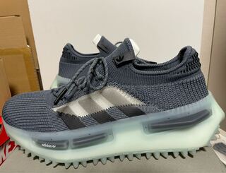 adidas NMD S1 Grey/Glow Green 28cm 28cm