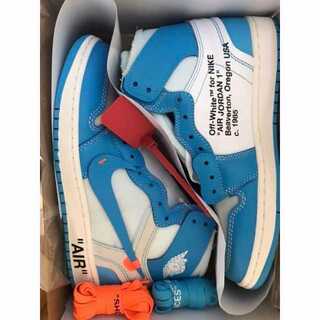 ナイキ エア ジョーダン 1 AIR JORDAN 1 OFF- WHITE スニーカー 28cm  28cm