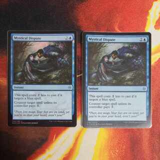 2 Mystical Dispute/Mystical Dispute foil