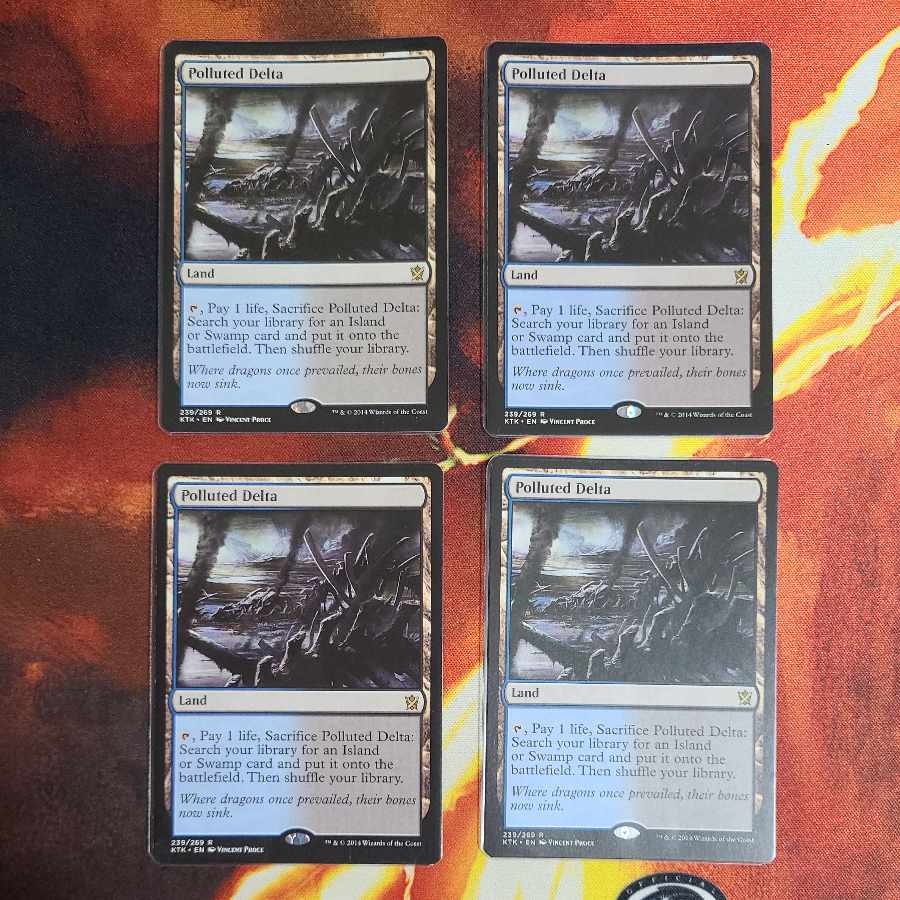 Polluted Delta/Polluted Delta English 4 cards