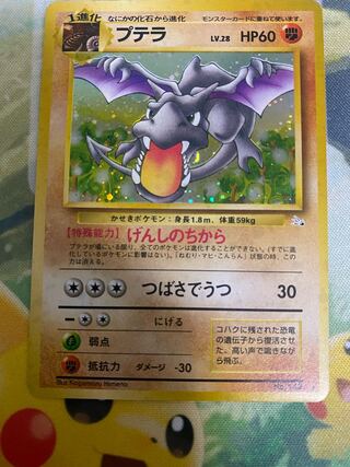 ポケモンカード　旧裏　プテラ