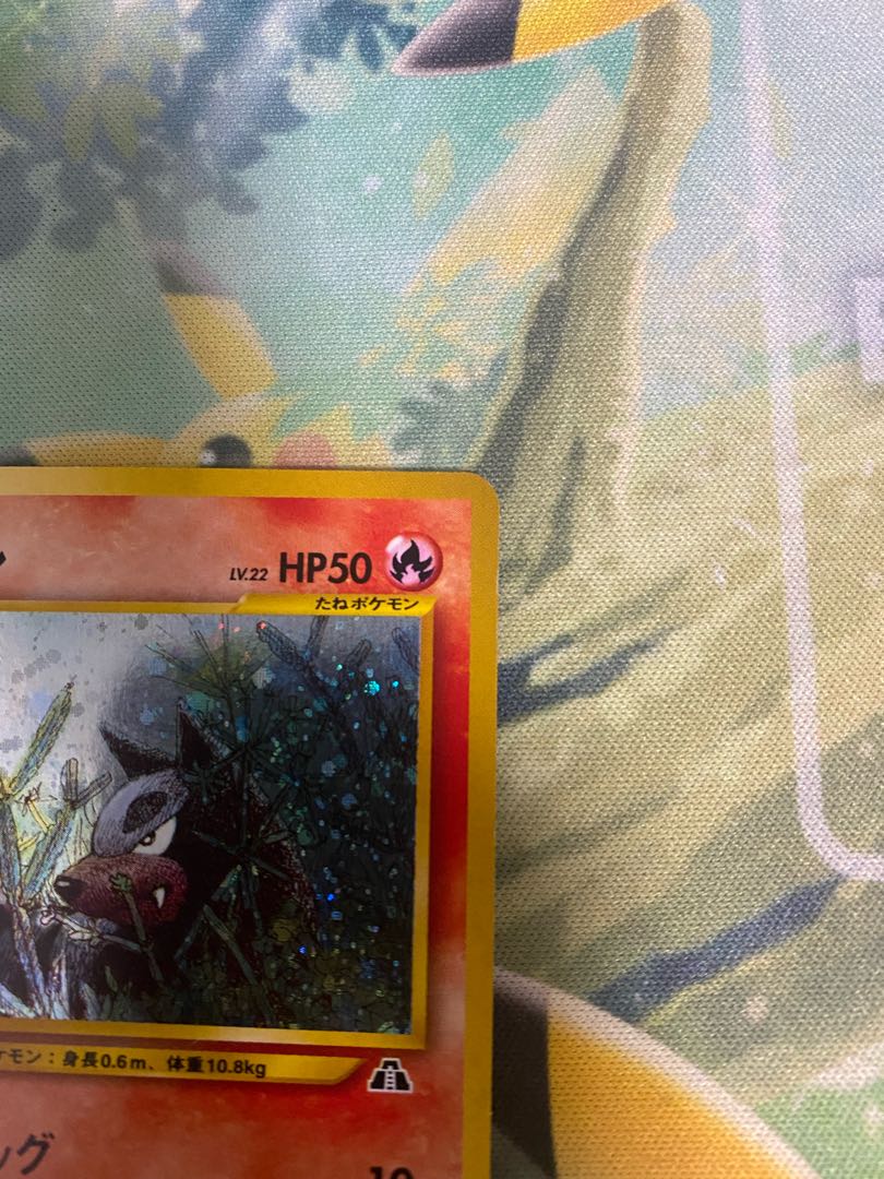 Pokemon Card Old Back Houndour