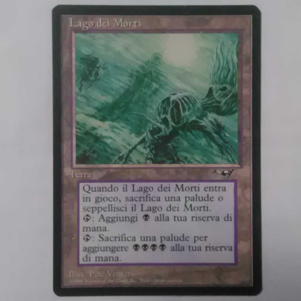 Lake of the Dead レア アライアンス 伊語版 1枚