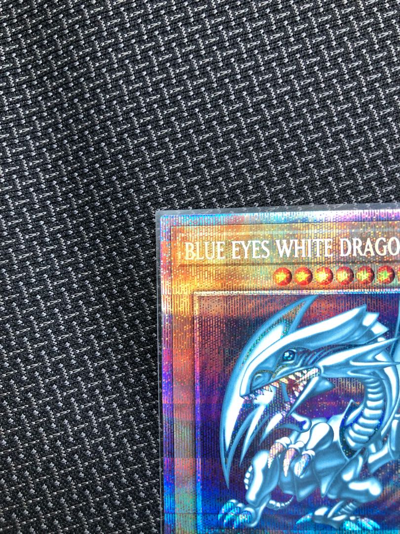 Complete beautiful BLUE EYES WHITE DRAGON Prismatic Secret Rare JP000 Blue-Eyes White Dragon English Prismatic
