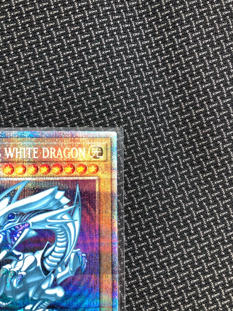 Complete beautiful BLUE EYES WHITE DRAGON Prismatic Secret Rare JP000 Blue-Eyes White Dragon English Prismatic