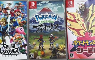 Nintendo Switch 専用ソフト 大乱闘スマッシュブラザーズ ポケモン レジェンズ アルセウス Pokemon Legends アルセウス ポケットモンスター シールド