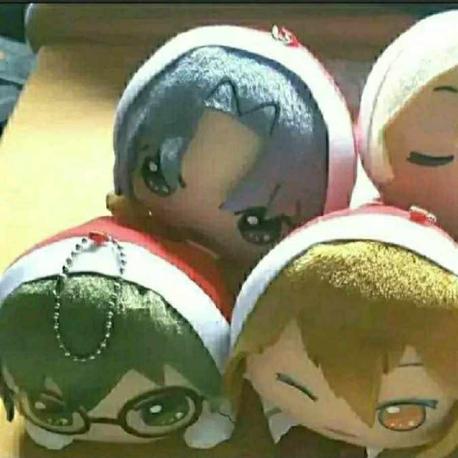 Idolish Seven Squirrel Mass Plushie Set of Five