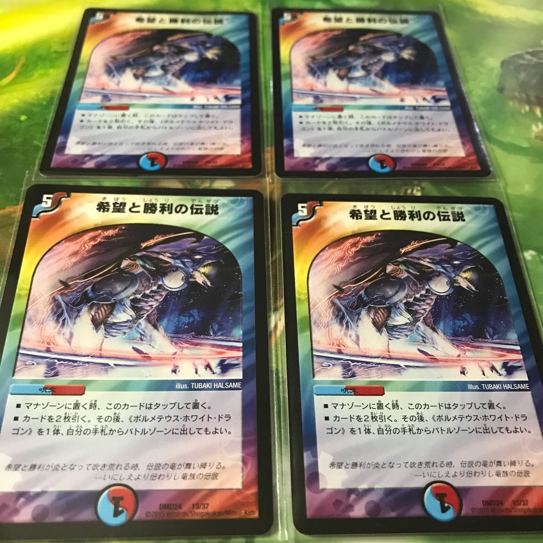 Legend of Hope and Victory 4-card set