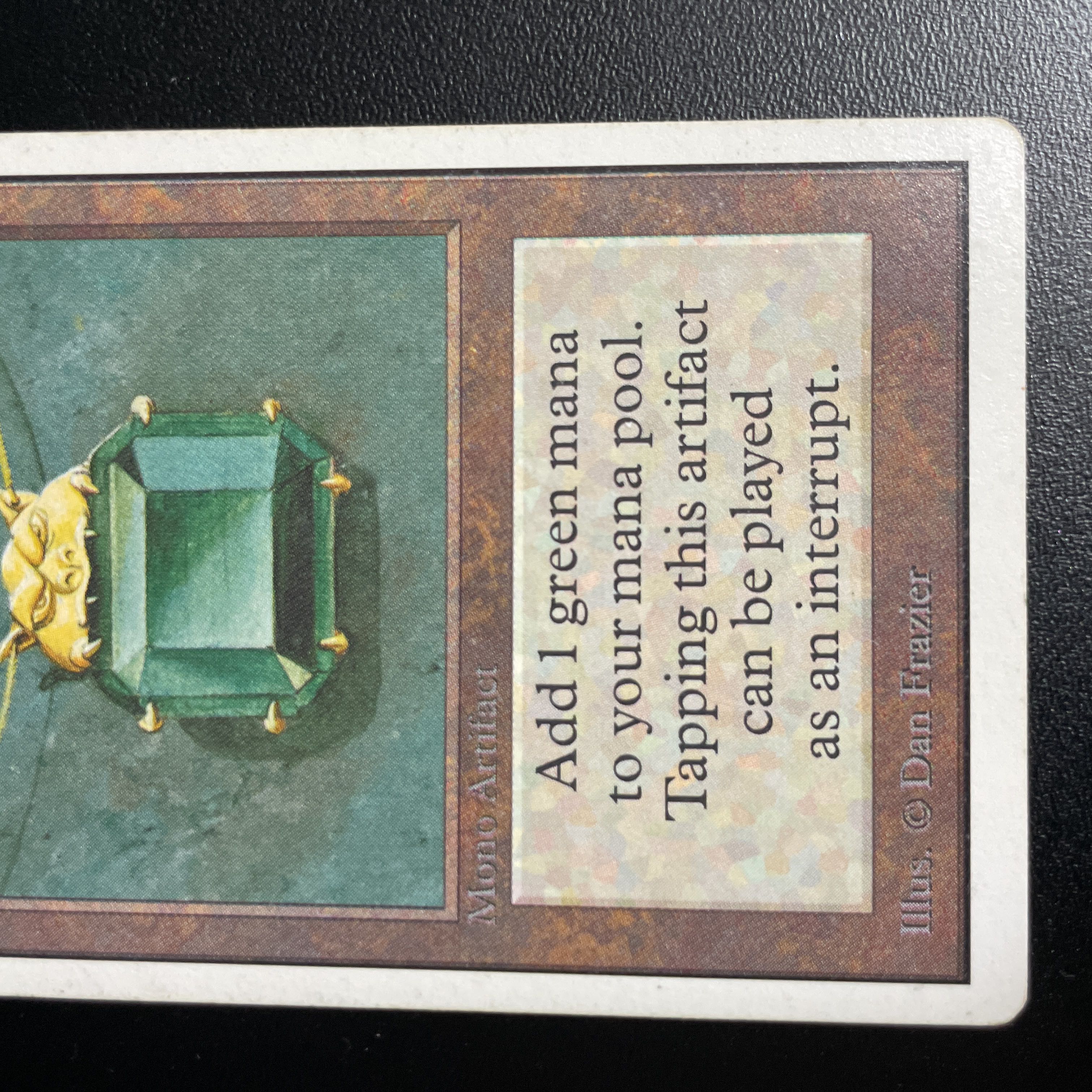 Mox Emerald 2ED 状態MP (Light Crease)