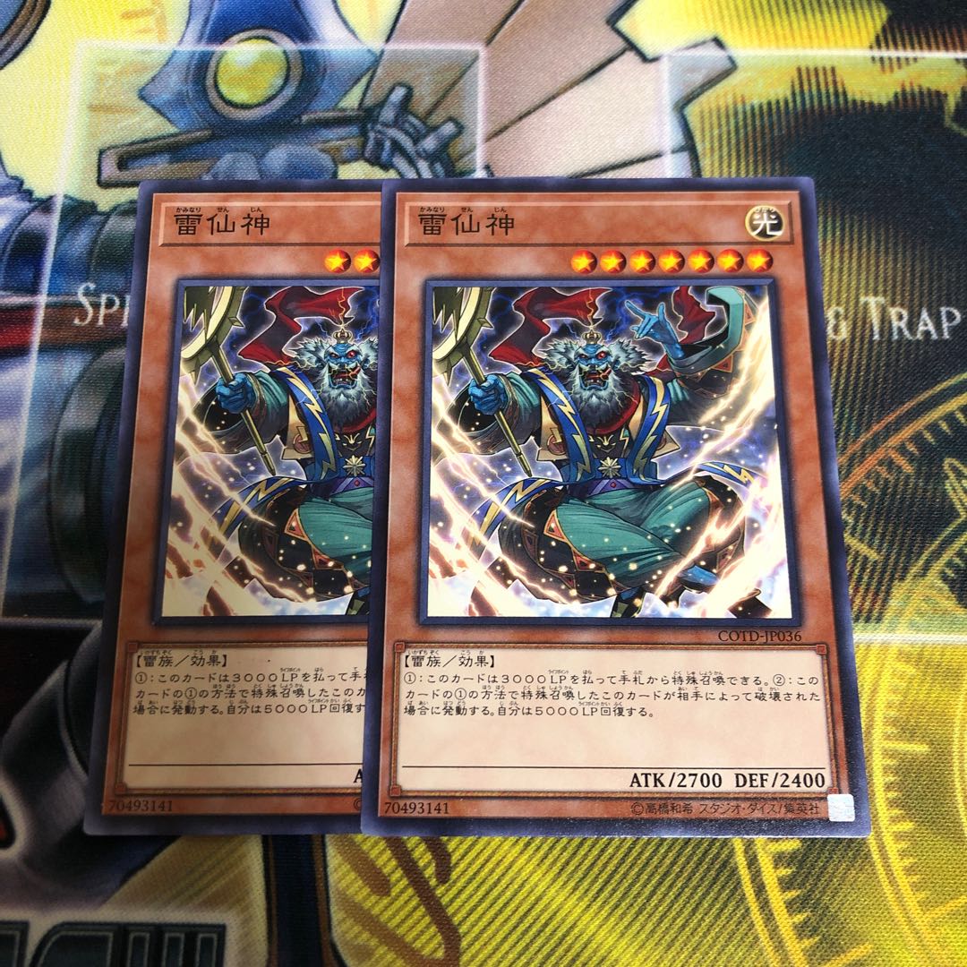 The Ascended of Thunder Normal Rare JP036 1枚