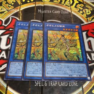 遊戯王 オオヒメの御巫 シークレットレア